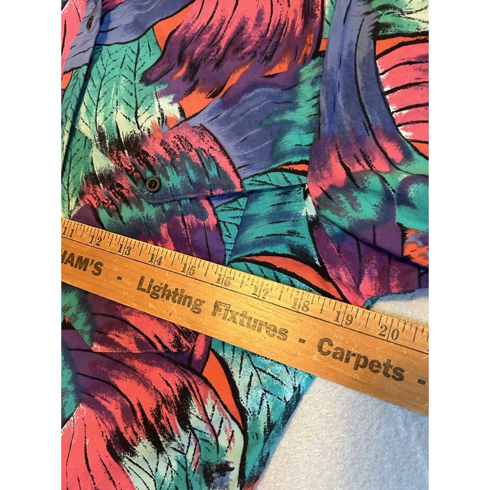 80's Roper Western Shirt Womens Sz 7/8 Rodeo Cowboy Feathers Cape Design USA - Picture 12 of 14